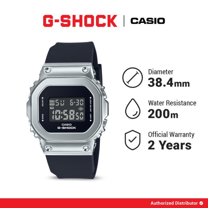 [READY INSTANT] G-Shock Jam Tangan Wanita Digital Original GM-S5600-1DR