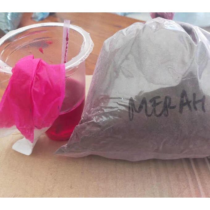 

(J21☆] Pewarna cationic Pink/Rhodamin 1 kg.