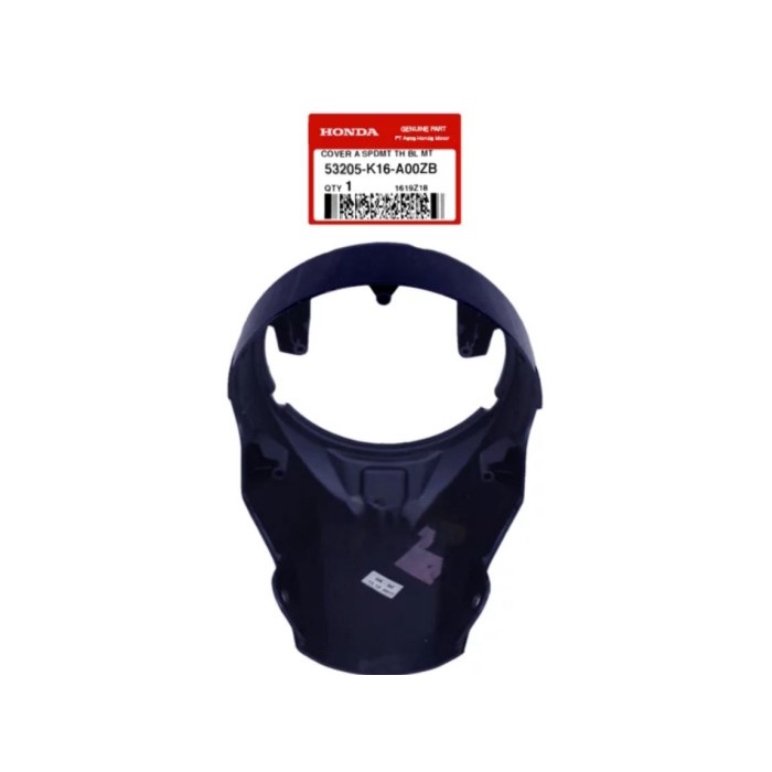 Cover Batok Atas Speedometer Scoopy FI Biru Tua- 53205K16A00ZB ORIGINAL