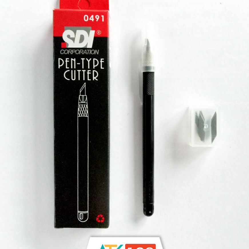 

(O37-✪] Art Knife / Pen-Type Cutter SDI No. 0491➤..!