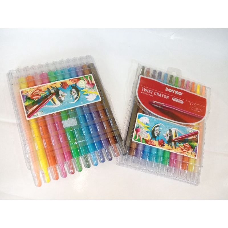 

Crayon Puntir by JOYKO isi 12 warna
