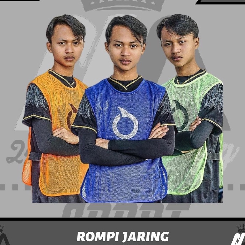 [P41❣] Rompi Olahraga Sepak Bola all size sampai Jumbo  Futsal Latihan Rompi Bola✓..