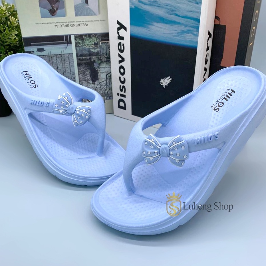 STRA871 Sandal Jepit Wanita Dewasa Model Pita Viral Kekinian Bahan Karet Jelly Uk.36-41 |||
