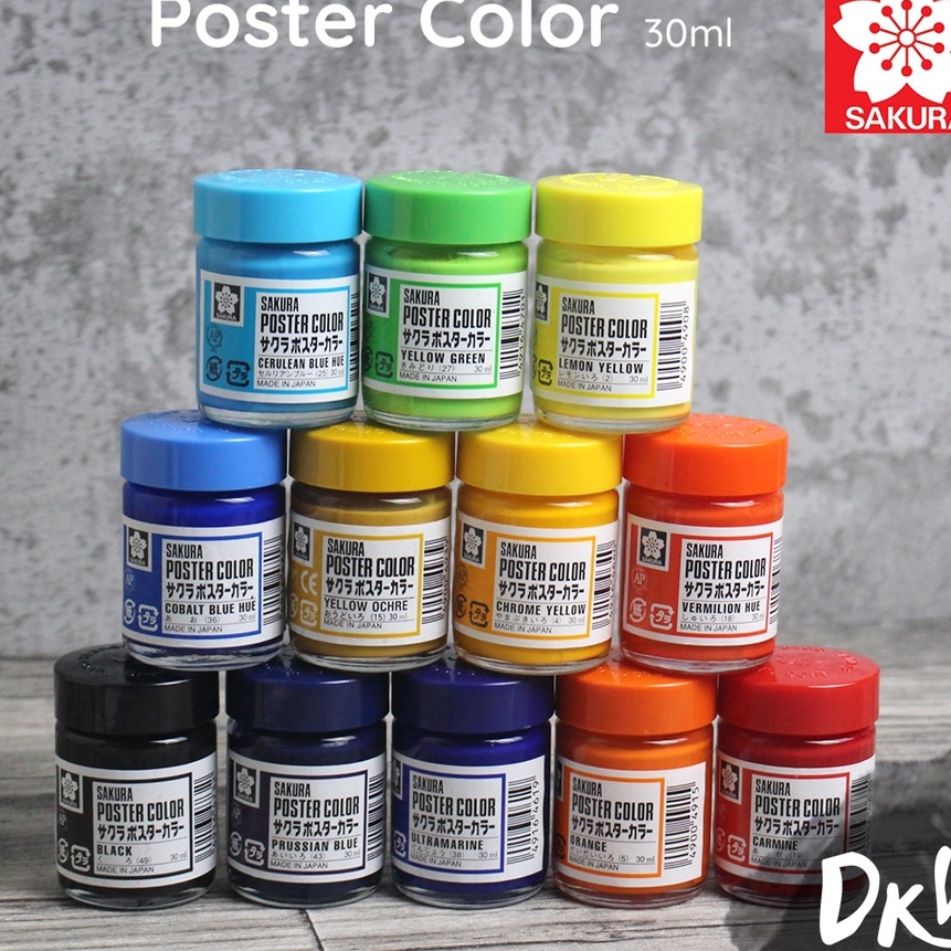 

[Y37-☎] Sakura Poster 30ml Color Colors / Cat Poster Sakura 30ml㊖.!