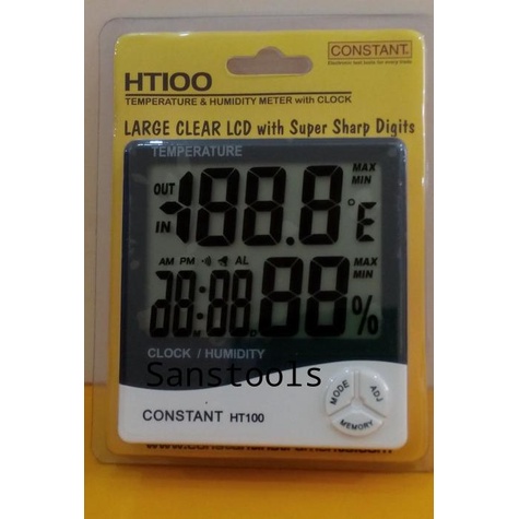 Sale Constant Ht100 Thermohygrometer Humidity & Temperature Ht 100 Original