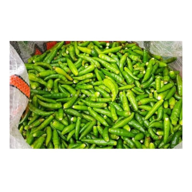 

Cabe Hijau / Green Chilies 100gram