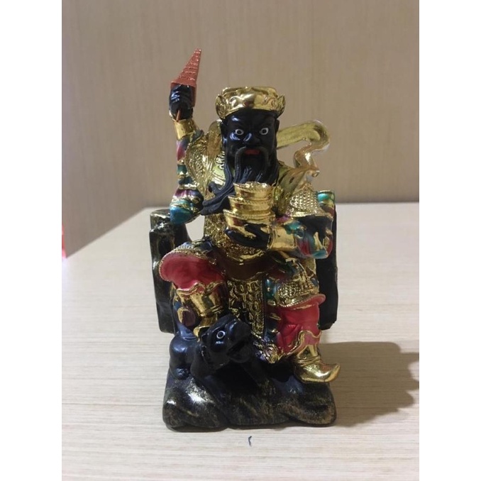 Patung Dewa rejeki Han Tan Kong 4 inch
