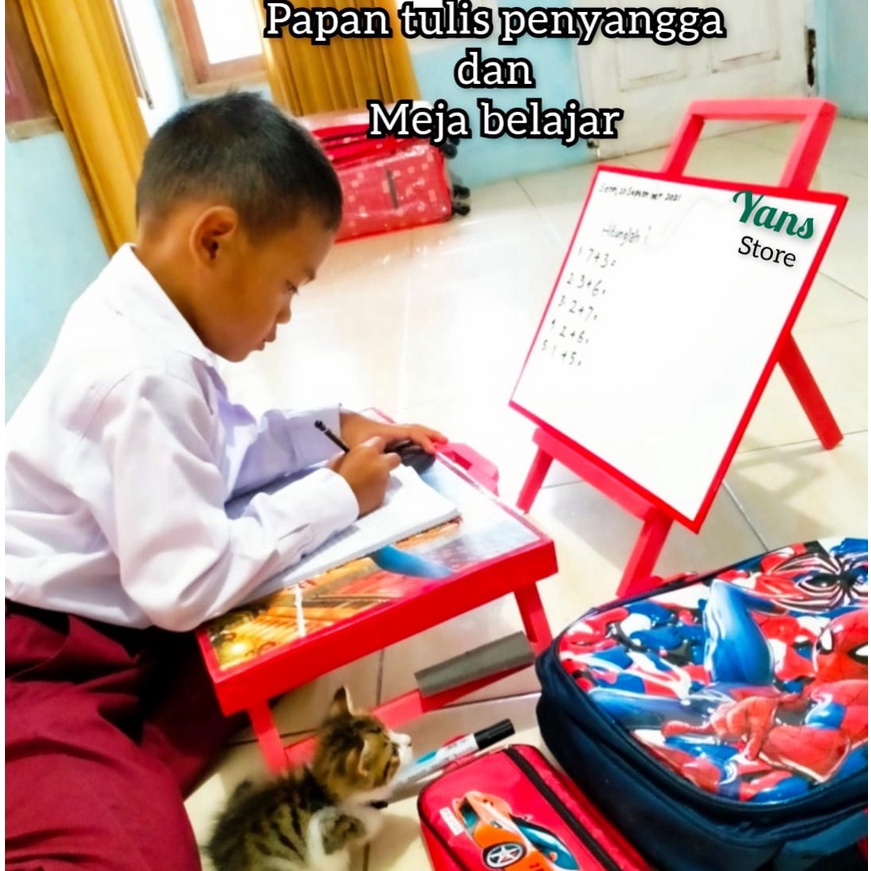 

(L11-✪] 1 set paket hemat alat tulis/papn tulis penyangga 30x40/meja belajar karakter/papan tulis murah/papantulis karakter/white board/papn tulis lengkap dan murah☞!
