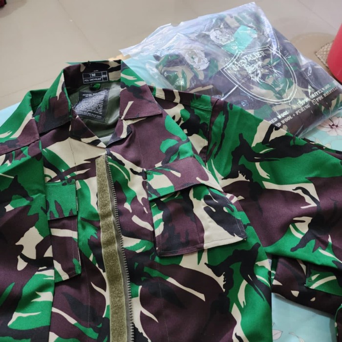 Promo Baju Pdl Tni Velbet Chevalier