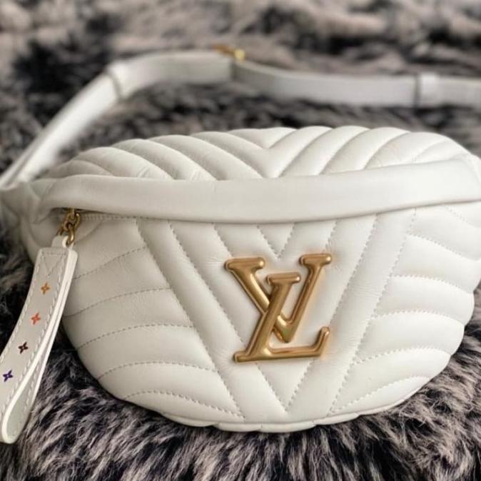 Sale Tas Lv Wave Bumbag Lambskin Original Leather