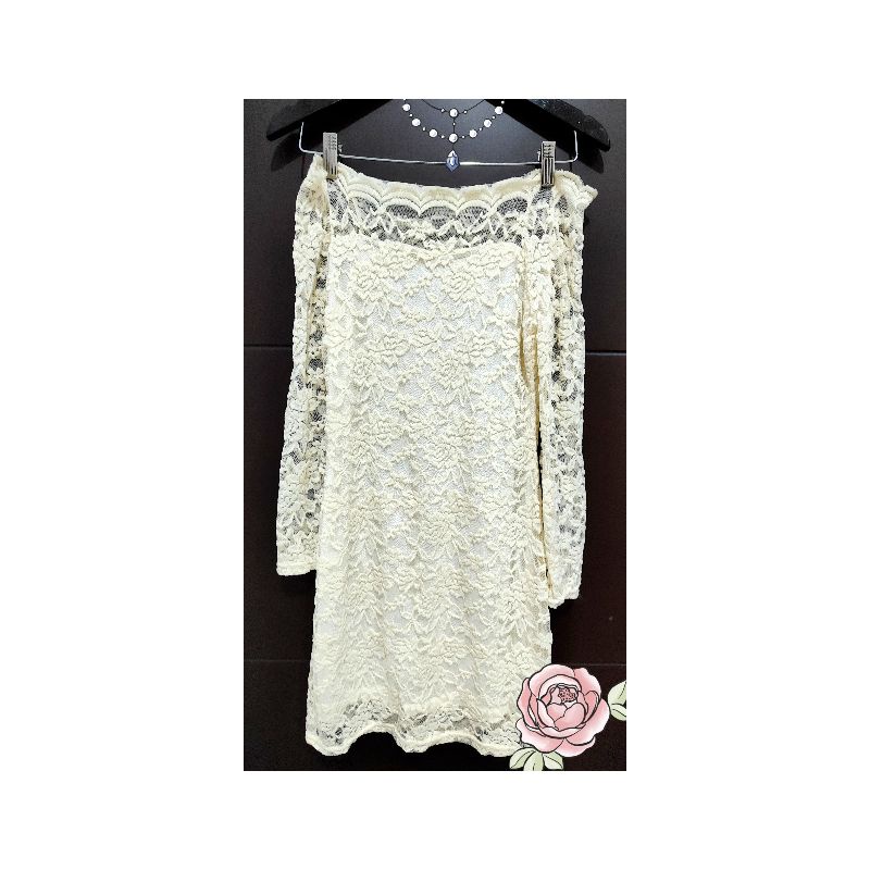 Dress sabrina brukat bodycon BW party sexy