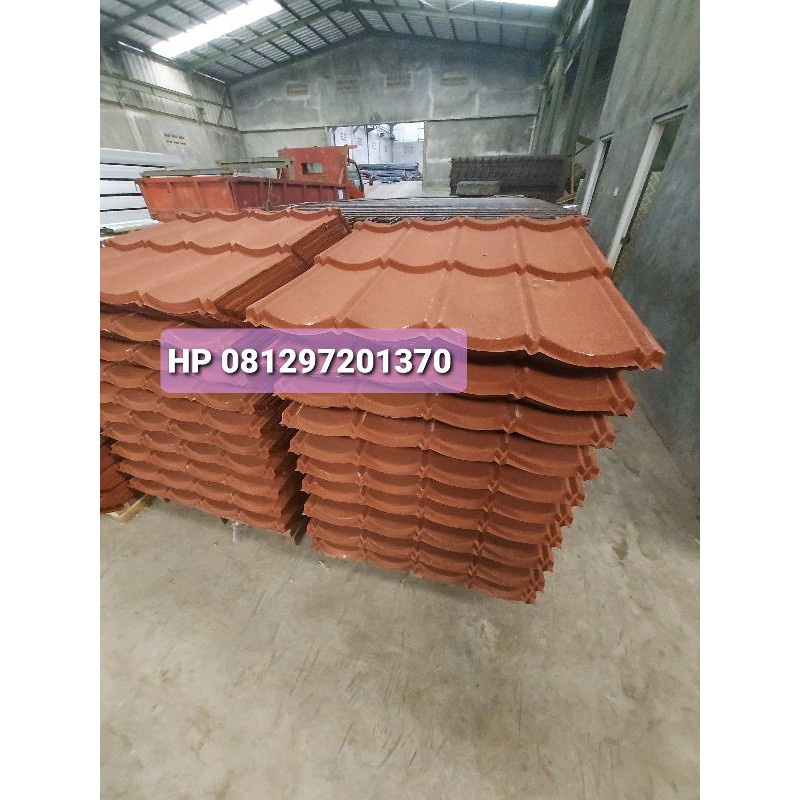 Genteng Metal Pasir Warna