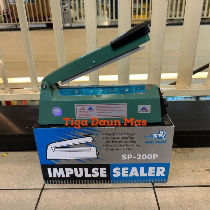 Hand Sealer Double Leopard 20 cm Plastik Impulse Sealer Double Leopard