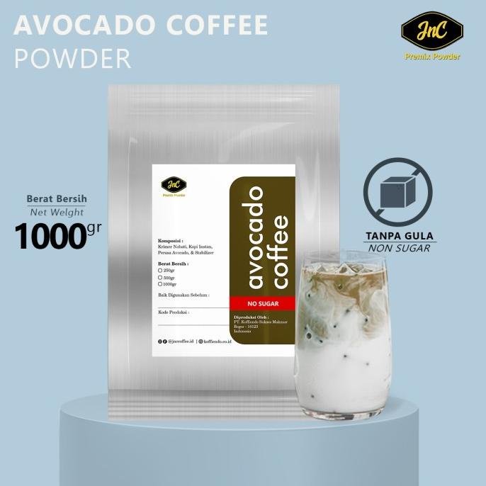 

JnC Avocado Coffee Tanpa Gula 1 KG / Bubuk Avocado Coffee