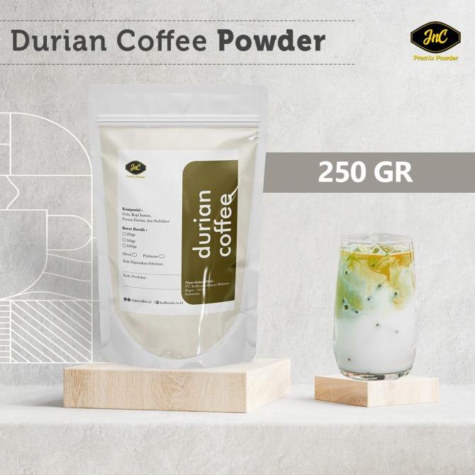 

JnC Durian Coffee Silver Powder 250g