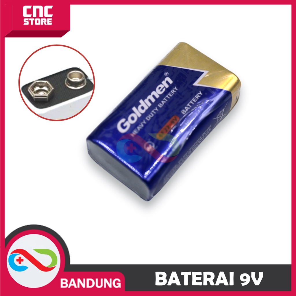 BATERAI 9V KOTAK 6F22 BATTERY