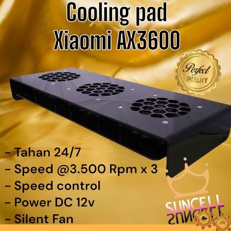 jin01 Kipas Fan Pendingin Wifi 6 Xiaomi AX3600 Gaming
