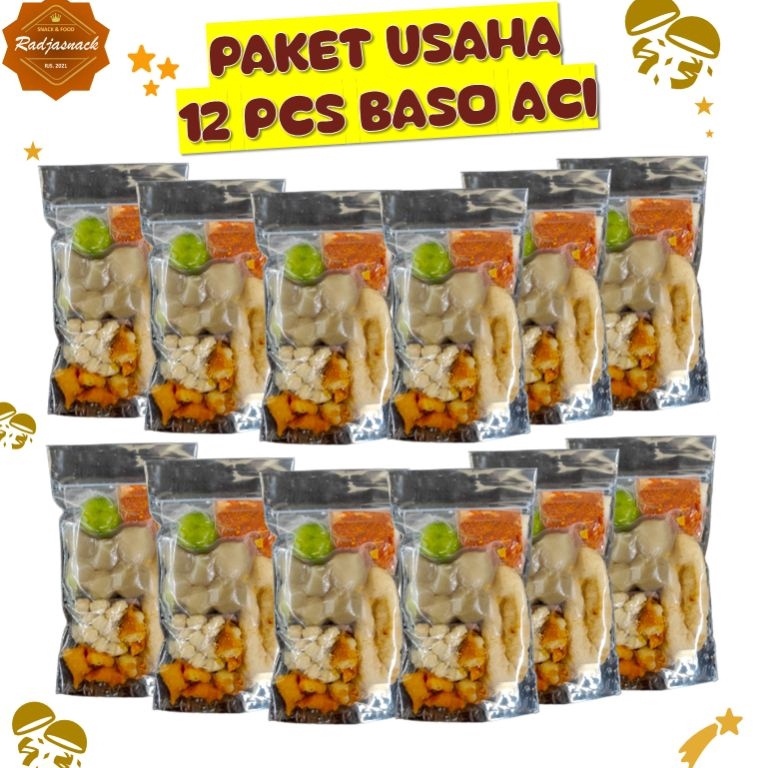 

JCWW1171 PAKET HEMAT 12 BUNGKUS BASO ACI INSTAN SUPER MURAH