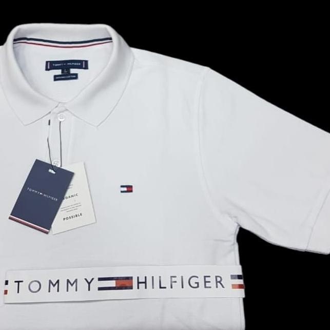 Kaos Polo Lengan Pendek Branded | Kaos Tommy | Kaos Polo Krah Slimfit