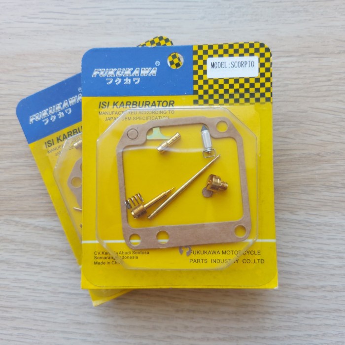 isi Karbulator Scorpio Fukukawa RepairKit Repair Kit Carbulator terpercaya