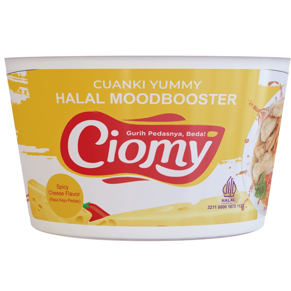 

NWVL4459 Terbaru Cuanki Ciomy Kuah Keju Kemasan Kecil 65gr/Cuanki Cheese Lite Cup