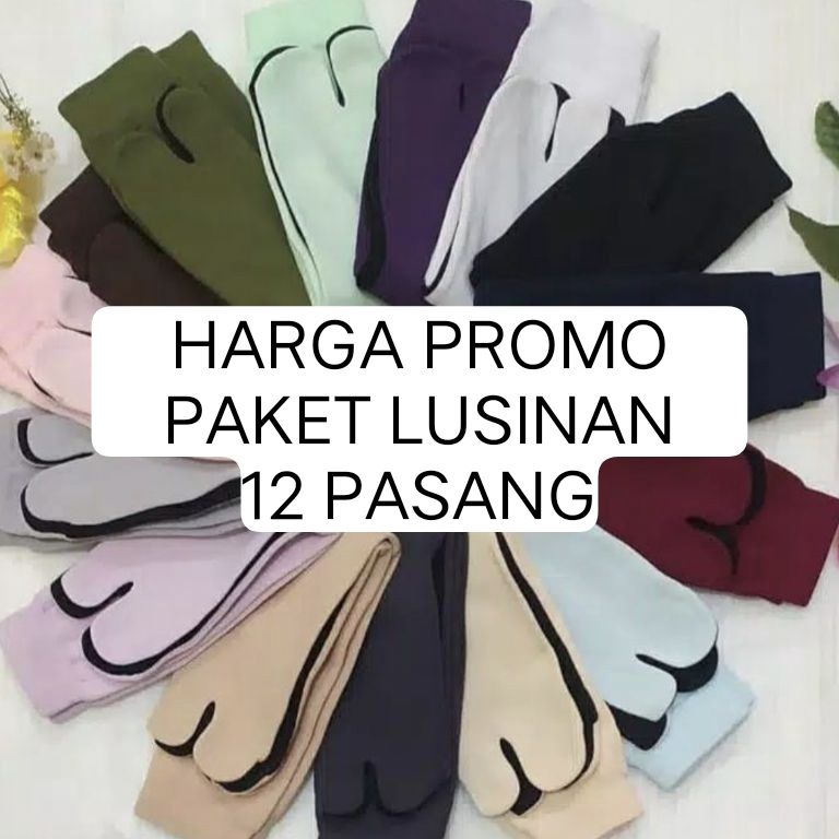 PTTC3565  Kaos Kaki Jempol Lusinan / Kaos Kaki Muslimah Lusinan / Kaos Kaki Wanita Losinan / Kaos Ka