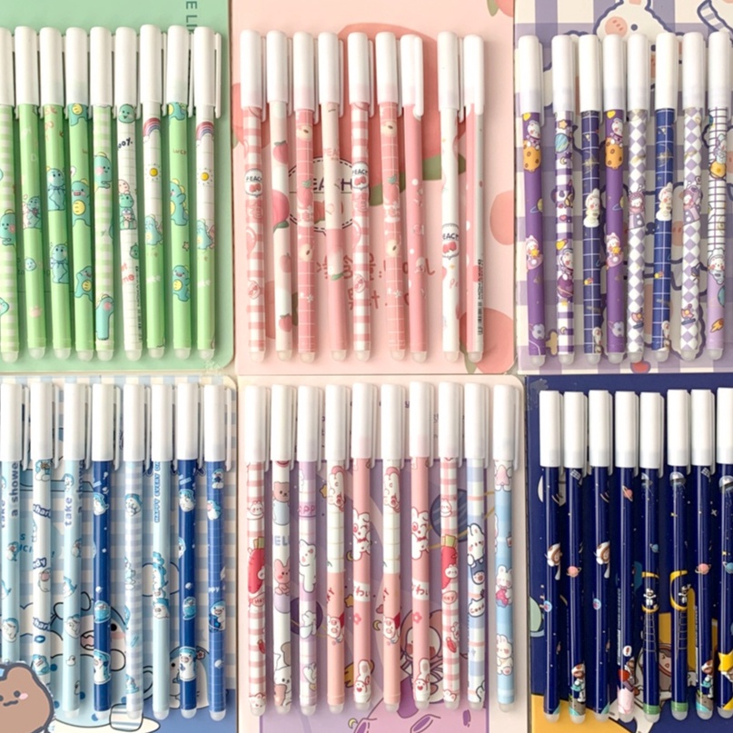 

PHPZ6282 VIRAL!!! 1 SET 12 PCS PULPEN BISA DIHAPUS KARAKTER LUCU / PULPEN HAPUS MOTIF LUCU / ERASABLE PEN KAWAII LG