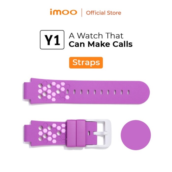 TERBARU IMOO Y1 STRAP WATCH PHONE ORIGINAL TALI JAM TANGAN + ANTIGORES /JAM TANGAN ANAK/JAM TANGAN