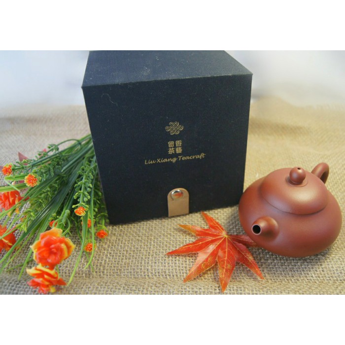 [New] Liuxiang Yixing Red Clay Zhuni Xi Shi Ru Teapot Single Hole 2020 Berkualitas