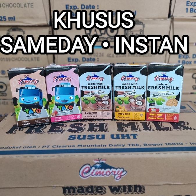 

1 DUS SUSU CIMORY UHT FRESH MILK 125ml / 125 ml SAMEDAY INSTAN