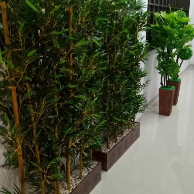 Pohon Partisi Bambu/Bambu Plastik/Bambu Hias