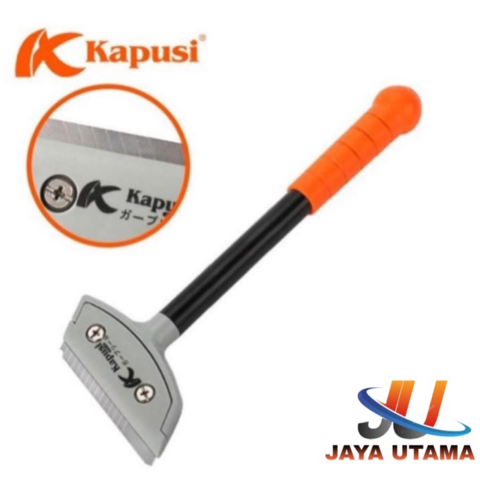 

Merk : Kapusi Tipe : K-3970 Pisau Stiker / Scrapper Model tongkat