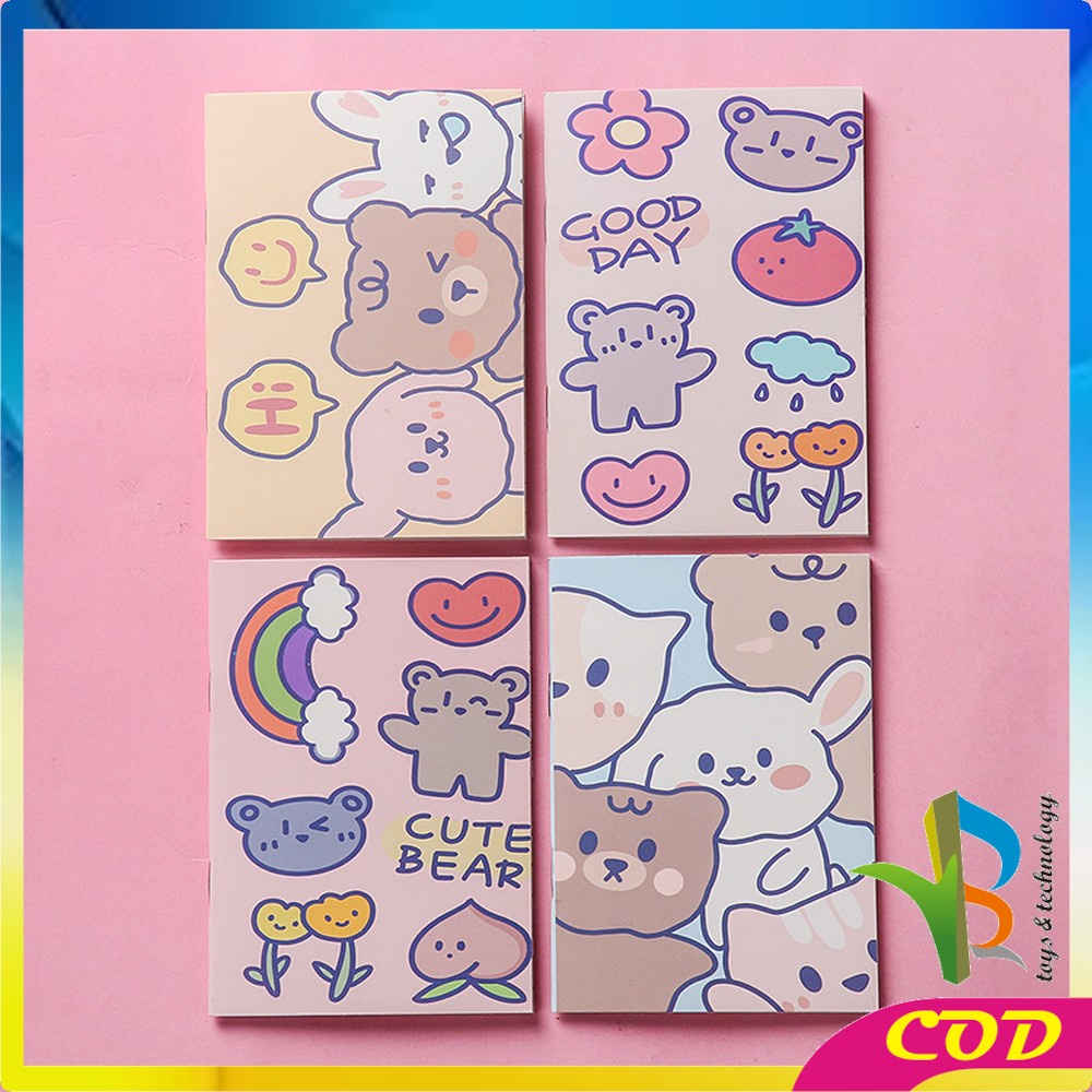 

Rb-A25 Buku Tulis Mini Notebook / Buku Tulis Memo Kecil Karton / Buku Catatan Cartoon Mini Book Lucu