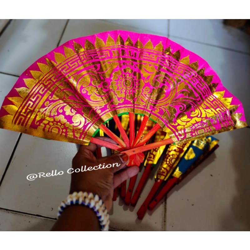 KIPAS PRADA EMAS - KIPAS BALI CANTIK