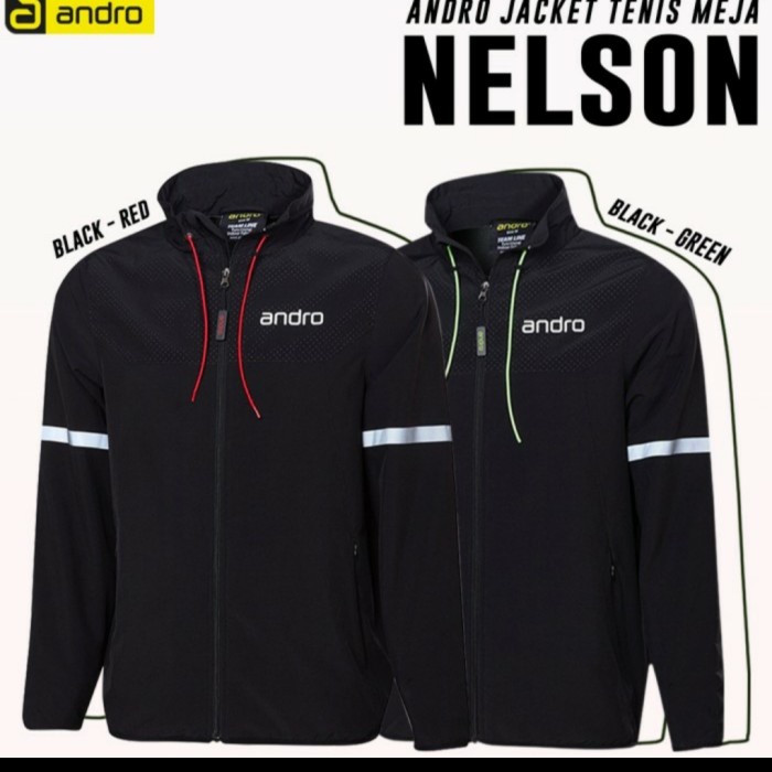 Define Jaket Jacket Tenis Meja Pingpong Andro Nelson Original