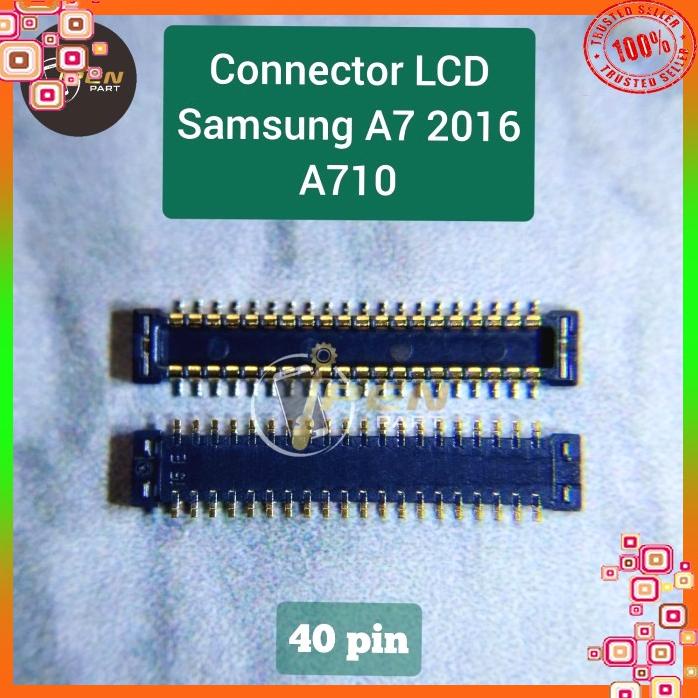 Konektor Lcd Samsung A710 Original Socket Connector