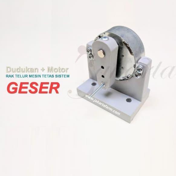 New Set Dinamo Penggerak Rak Geser Mesin Tetas Telur Otomatis Berkualitas