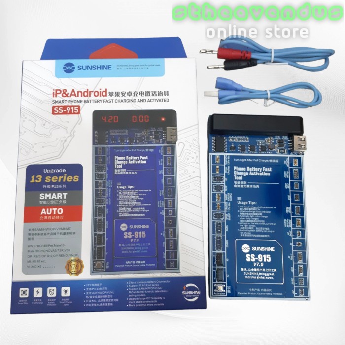Yodhoba Papan Cas Baterai Android Iphone Sunshine Ss-915 Board Charger