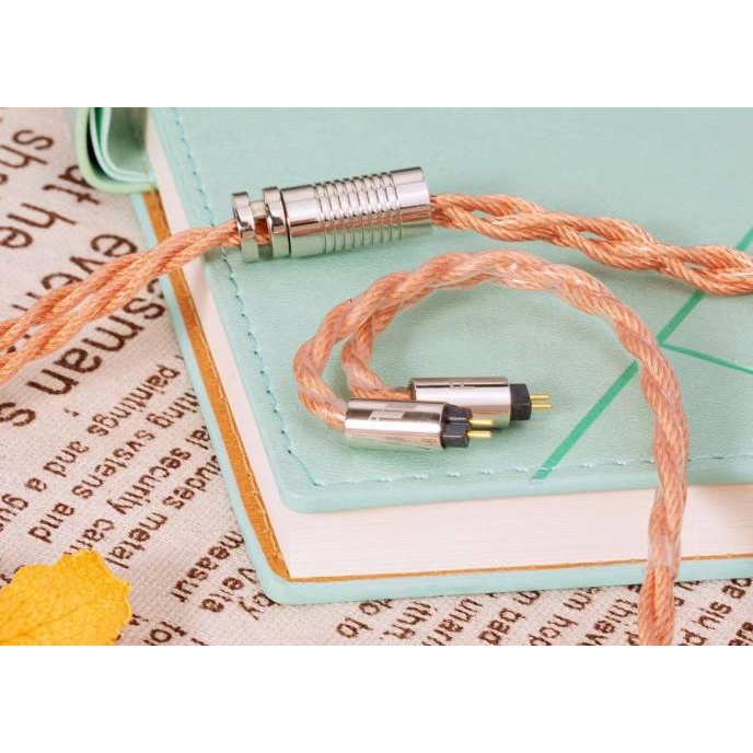 Kabel Upgrade 2Pin Mmcx Melody Studio Rainbow Copper Litz 560 Core