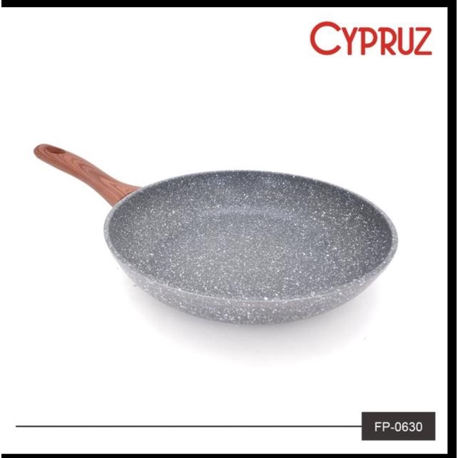 Cypruz Fry Pan Marble Series Fp-0630/Penggorengan Anti Lengket Fp0630