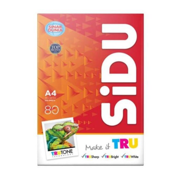 

Kertas Hvs Sidu A4 80 Gram