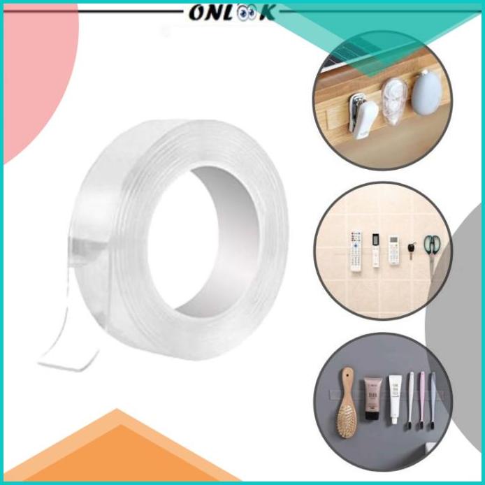 

Solatip Double Tape Nano Gel Bening Ajaib Super Kuat 2 Sisi 1 Meter 20JVLZ3 tools