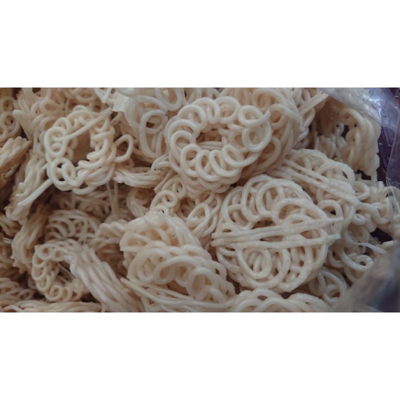 

1kg krupuk seblak mini atau krupuk uyel