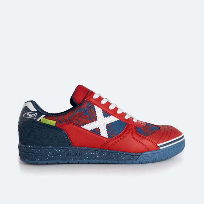 SEPATU FUTSAL X MUNICH G3 INDOOR 60 - MAROON NAVY