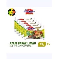 

Sedaap mie instant goreng ayam bakar limau isi 5