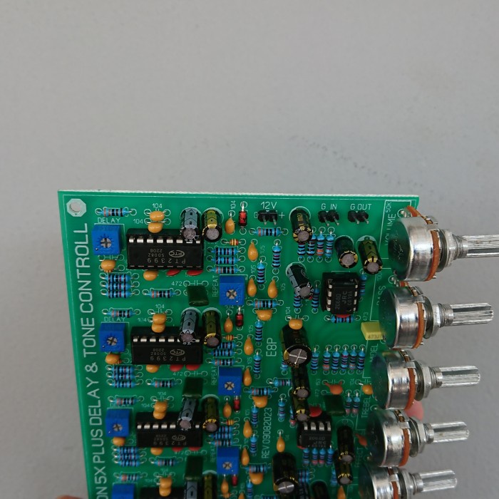KIT REVERB 5X PLUS DELAY DAN TONE CONTROL SINGGEL SUPLY
