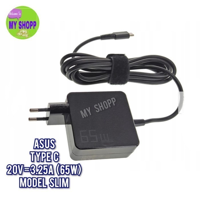 Adaptor Charger ASUS EXPERTBOOK FLIP B7402FEA B7402FBA Type C 65W Slim