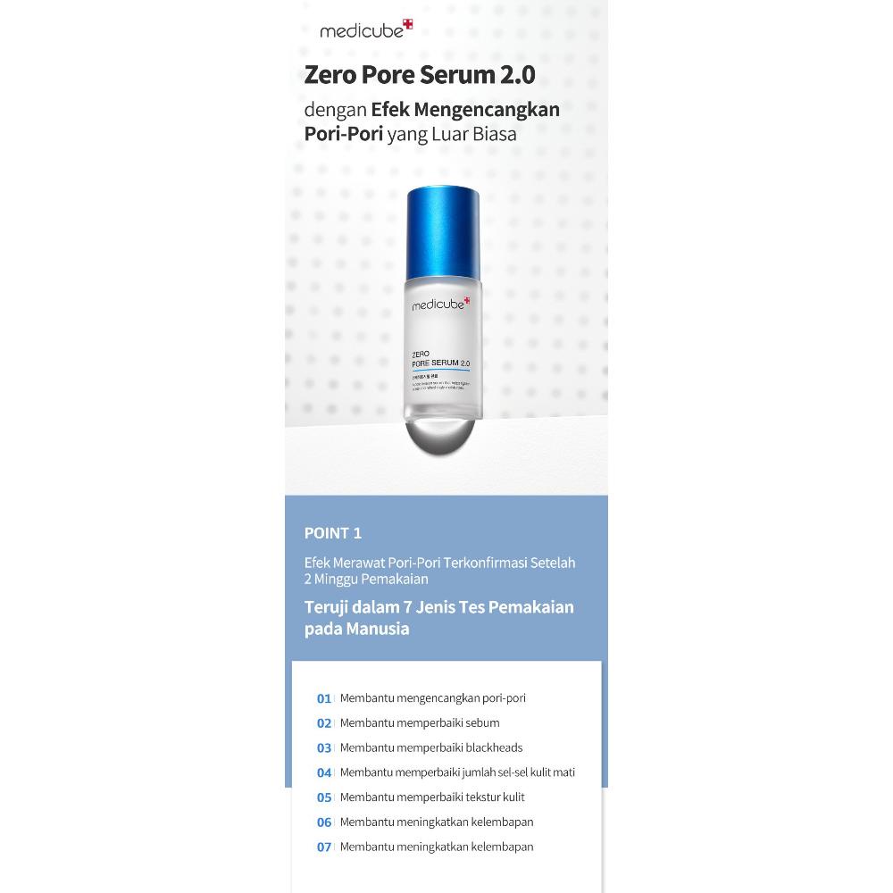 

| [medicube] zero line - pore treatment - face cleanser / face toner pad / face serum / face cream