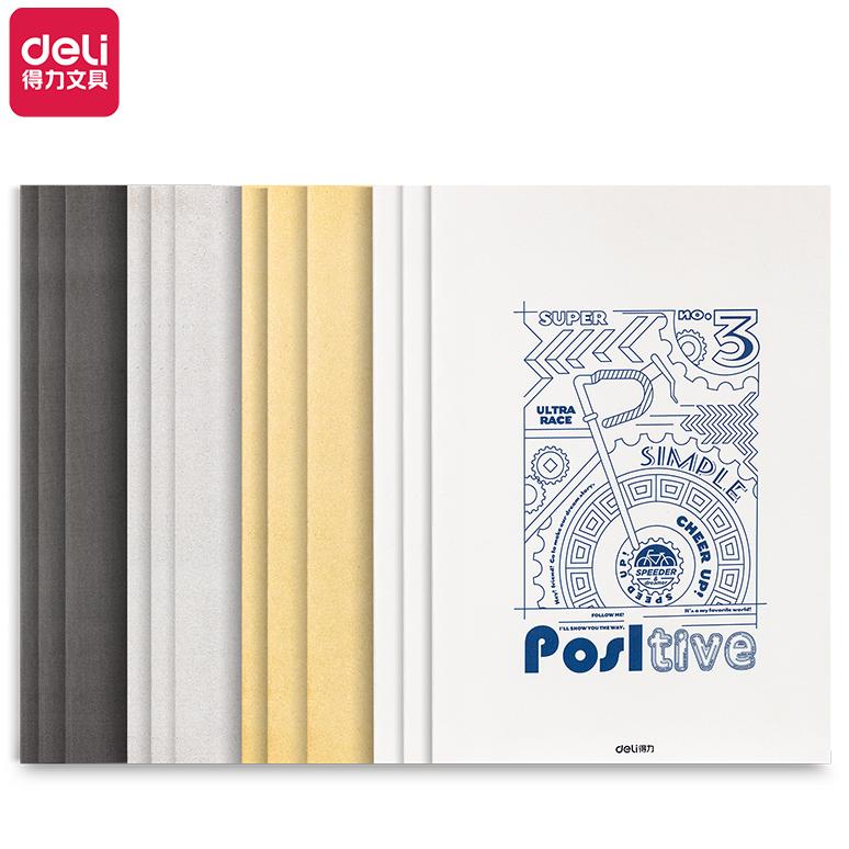 DelI Soft Cover Notebook / Buku Tulis A4 40 Lembar Jilid Jahitan FA440