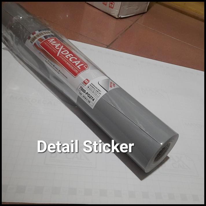 

BEST DEAL ROLL STICKER MAXDECAL 7500 PG274 PASTEL GLOSS GREY 45CM X 15M ROLL !